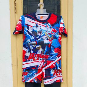 COD/baju ultraman anak laki laki setelan baju karakter ultraman anak laki laki