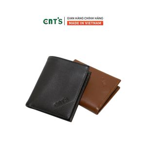 Ví nam da bò dáng đứng cao cấp CNT VN015 da bò thật SANG TRỌNG (Bảo hành 36 tháng)