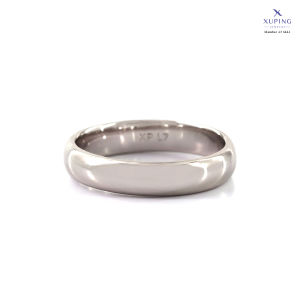 Xuping Cincin Kawin Silver Motif Polos 0122010104