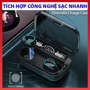 Tai Nghe Bluetooth Không Dây M10 Pro Pin Cực Trâu Nghe Nhạc Cực Hay Chơi Game Cực Đã Tai Nghe Không Dây
