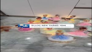 Đèn lồng hottrend búp bê Lồng Đèn Sứa Kẽm Nhungđèn lồng trung thu đáng yêu  Nhiều Mẫu Xinh