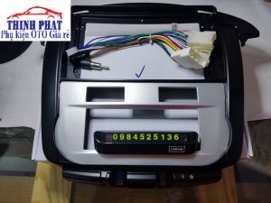 [HỖ TRỢ LẮP ĐẶT]mặt dưỡng TOYOTA INNOVA đời 2013-2015 9 inch điều hòa tự động kèm jack nguồn zin theo xe đồ chơi ô tô nội thất xe hơi.Mặt nạ taplo oto Khung dưỡng nâng cấp lên màn hình androi 9in cho ô tô.