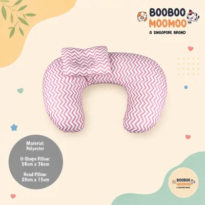 | BooBoo MooMoo 🇸🇬 | Nursing Pillow with Head Support - Removable Pillow Cover