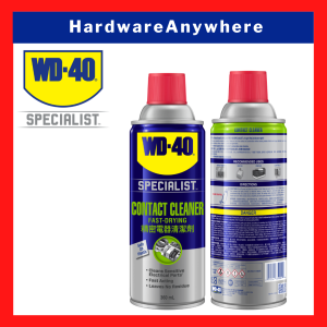 WD40 Electronic Contact Cleaner spray 360ml - Cleans away oil dirt flux residue and condensation from sensitive electronics and electrical equipment
