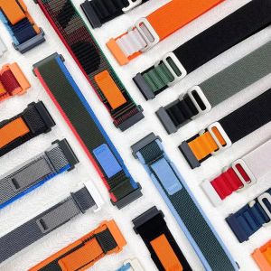 สายรัดไนลอน สำหรับ Coros Pace 4 สมาร์ทวอทช์ สายนาฬิกา Nylon Loop Watchband Adjustable Bracelet