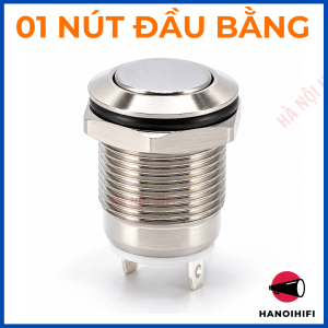 Nút Nhấn Nhả 12mm Kim Loại Inox Nút Nhấn Không Giữ Trạng Thái Công Tắc Nhấn Nhả 12Q D25 D26