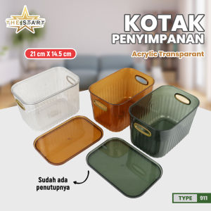 Box Penyimpanan Serbaguna Kotak Penyimpanan Transparan Akrilik Box