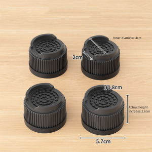 G Heavy-Duty Furniture Foot Pad Non-slip Square Washing Machine Support High Quality Round Bed Lifts Risers Desk Sofa Chair Legs