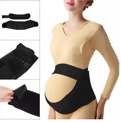 XL 3 in 1 Elastic Maternity Support Belt Pregnant Prenatal Belly Support Adjustable Maternity Support Belt