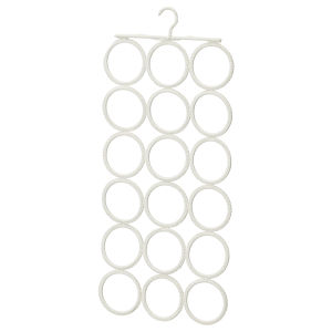 627 - Tempat Gantungan Jilbab Kerudung Hijab Susun Bulat 18 Lubang - Hanging Scarf Organizer