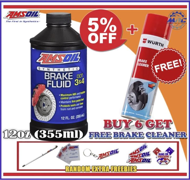 Amsoil Synthetic Brake Fluid DOT 3 And DOT 4 12oz 355ml Lazada PH amsoil-synthetic-brake-fluid-dot-3-and-dot-4-12oz-355ml-lazada-ph