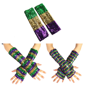 Stylish Sequined Arm Covers With Eye-Catching Design Perfect For Fashion Enthusiasts And Celebrations