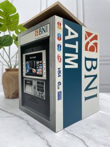 Celengan Viral Unik Mesin ATM Besar dengan kunci ganda PREMIUM