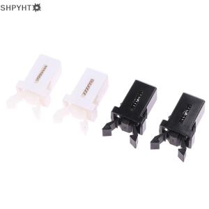 SHPYHT✨ 10pcs Trash Can Plastic Lock Self-Locking Switch Replacement Catch Compatible Touch Lid Bin Latch Black White Repair Clip