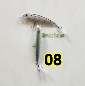 Umpan Mancing Minnow Suspen 95mm 13gr