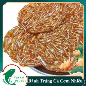 Bánh Tráng Cá Cơm Vựa Khô Phi Yến Ướp Gia Vị Vừa Ăn Dùng Chiên Hoặc Nướng