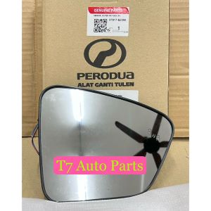 ORIGINAL PERODUA ALZA AV 2022 D27A ATIVA AV 2021 D55L SIDE MIRROR GLASS CERMIN (HAVE LAMP) 87917-BZ250 87947-BZ230