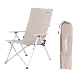 NATUREHIKE Aluminum Alloy Lightweight Foldable Recliner Chair Plus Edition