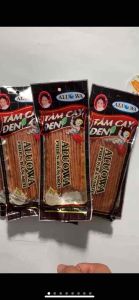 [ BỊCH 30 GÓI ] Tăm cay đen Aluowa đồ ăn vặt cổng trường đồ ăn vặt tuổi thơ