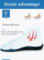 SEPASANG INSOLE KAKI DATAR FLAT FOOT ARCH SUPPORT INSOLE BANTALAN SEPATU ALAS SEPATU INSOL SEPATU UNTUK OLAHRAGA INSOLE SEPATU SNEAKERS. 
