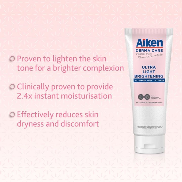Aiken%20Derma%20Care%20100g%20Sensitive%20Skin%20Rescue%20Dry%20Skin%20Ultra%20Light%20Brightening%20Vitamin%20Gel%20Lotion%20Body%20Moisturizer%20Lotion%20-%20Image%205