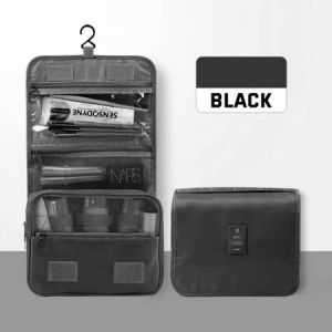 Hanging Makeup Pouches Travel Toiletries Organizer Bag Waterproof Cosmetic Bag Portable Hygiene Kit