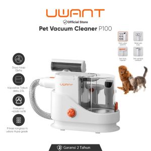 UWANT Pet dog and cat cleaning care machine professional electric push clippers multifunctional hair cutter suction comb P100