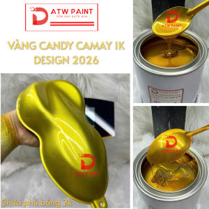 Sơn vàng candy camay hệ 1K (Sơn ô tô xe máy) Design 2026 by Sơn Duy Auto Win