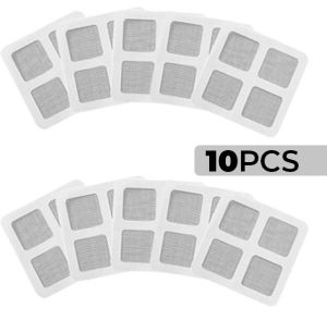 10PCS / 20PCS Disposable Floor Drain Sticker Trap Cover Kitchen Bathroom Sewer Anti-Hair Blocking Filter Net Hole Repair