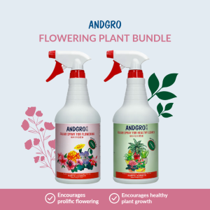 ANDGRO Foliar Spray for Flowering & ANDGRO Foliar Spray for Healthy Leaves Bundle Deal