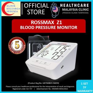 #KlinikKita| ROSSMAX Z1 Automatic Blood Pressure Monitor BP Meter (5 Years Warranty) z 1 Mesin Tekanan Darah Ross Max