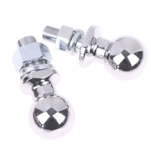 🔥🔥🔥fenglin 50mm Chrome Hitch Mount Tow Ball Shank Dia Capacity Coupling Trailer Parts RV Camper Caravan Parts Bola De Remolque Con Rosca