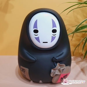 Ống tiết kiệm Vô Diện đựng tiền phong cách Nhật Bản chất liệu nhựa VINYL