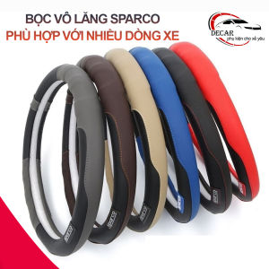 Bọc vô lăng xe Toyota bọc vô lăng da sparco xe toyota Camry Altis Vios Fortuner Innova Prando bọc tay lái bọc da vô lăng bảo vệ vô lăng nguyên bản các dòng ô tô xe hơi phổ thông size 37-38-39cm