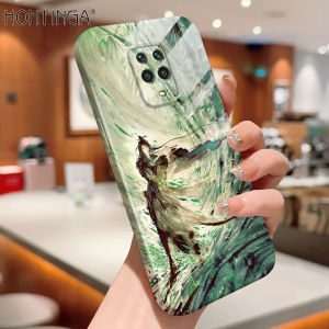 Hontinga All-inclusive Film Casing For Xiaomi Redmi Note 12 4G Pro 5G Note 9 Pro Max Note 9S Case Korean film Phone Case Fashionable Chinese style Back Casing Hard Cases Shockproof Shell Full Cover Casing For Girls