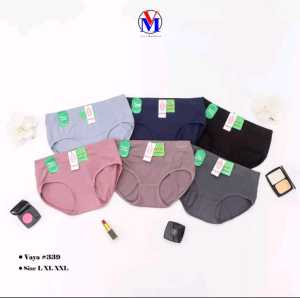 6 PCS | Celana Dalam Wanita Vaya 339 / CD  Dalaman Cewek VAYA Super SOFT MURAH