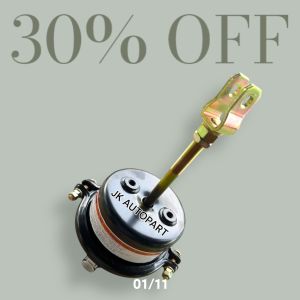 หม้อลมเบรค หม้อลมคานหน้า HINO 2 รูยึด รหัส 0302-0105 ยี่ห้อ HNEC แท้ๆหม้อลมเบกรถบัส BUS หม้อลมเบรกฮีโน่อย่างดี/BRNIKP