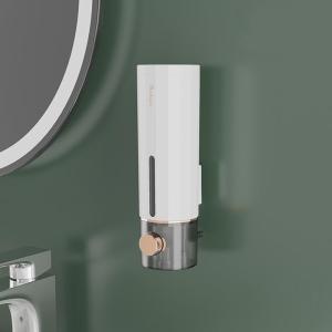 เครื่องจ่ายสบู่เหลว เครื่องจ่ายสบู่ในห้องน้ำขวดสบู่ขวดโลชั่นบรรจุขวดย่อยแบบรีฟิล  ไม่ต้องเจาะผนัง สินค้าพร้อมส่ง