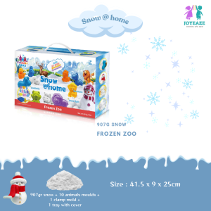 Joyeaze Snow Home Box Mainan Salju Anak I Mainan Edukasi I Mainan Sensorik Anak