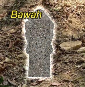 PATOK NAMA NISAN MAKAM satuan Granite  jenis COR SERBUK KACA