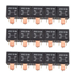 Follow Get New[Beautiful SS] Waterproof Heavy Duty Relay 4Pin DC 24V 12V 80A JD1912 Automotive Car Relay