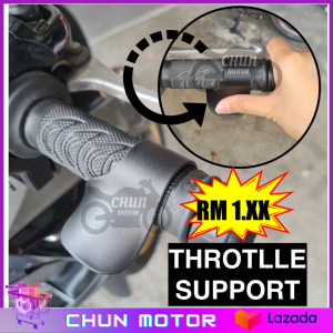 Universal Throttle Support / Hand Wrist Rest / Minyak Cable Penahan Motorcycle / Motor Handle Grip Assist