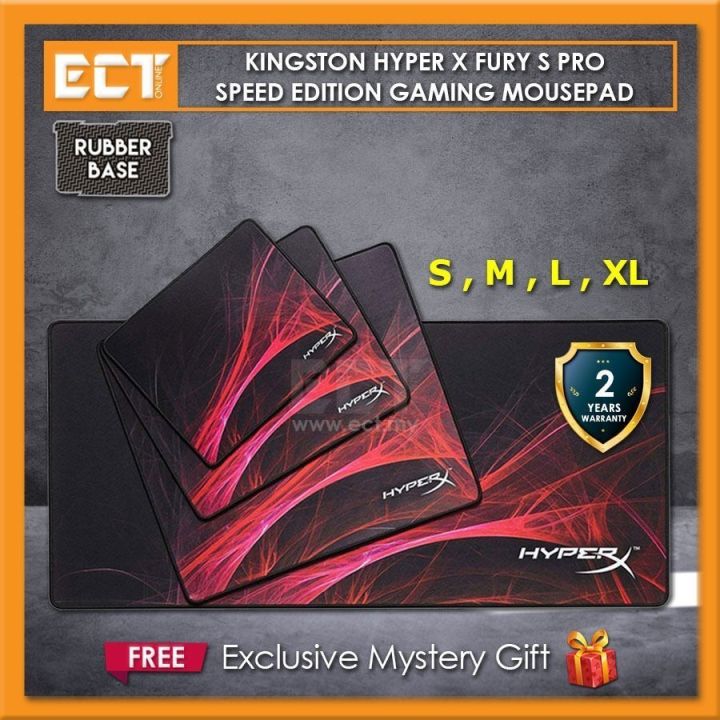 Kingston HyperX Fury S Pro Speed Edition Gaming Mousepad - S / M / L ...
