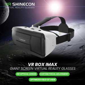 COD Shinecon VR Box Virtual Reality 3d + Remote Untuk Semua HP IMAX Giant Screen SC G06B