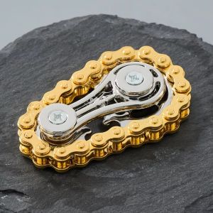 EQUITY Antistress Anxiety Sprocket Fidget Spinner EDC Spinner Metal Bike Chain Fidget Toys Stylish Durable Chains Fidget Spinner Adult
