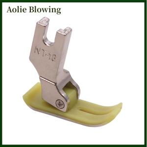 Aolie 1 Pc Industrial Sewing Machine Flat Plastic Presser Foot Leather Foam Rubber MT-18 Model For Flat Industrial Sewing Machines