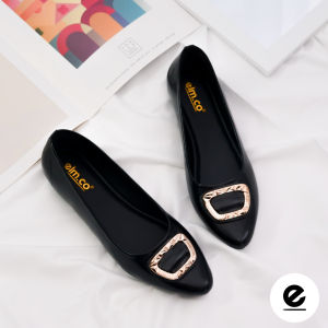 elm.co sepatu wanita flatshoes balet cantik casual premium kekinian elm001