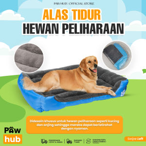 PAWHUB Tempat Tidur Kasur Kucing Anjing Alas Tidur Hewan Peliharaan / Soft Warm Dog Cat Bed