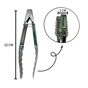 ที่คีบอาหารสแตนเลส ที่คีบน้ำแข็ง ที่คีบเสิร์ฟอาหาร ที่คีบอาหารหลากหลายแบบสินค้าพร้อมส่ง วัสดุเป็นสแตนเลส304