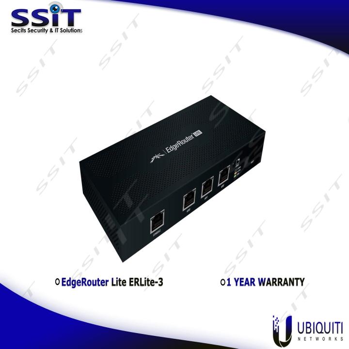 Ubiquiti EdgeRouter Lite ERLite3 Lazada PH